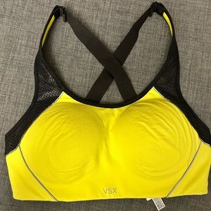 New Victoria’s Secret Sports Bra Yellow 32D VSX